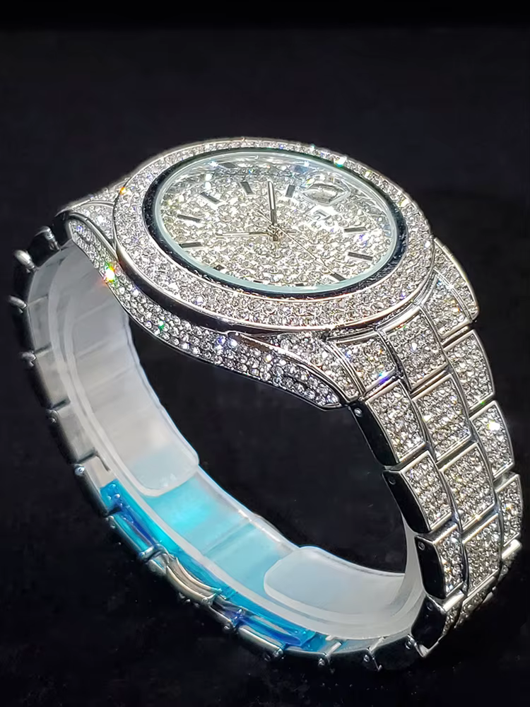 Montre à Quartz pour hommes avec calendrier montres-bracelets étanches