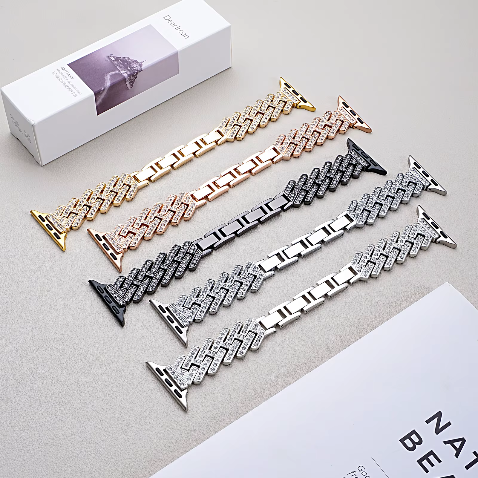 Bracelet en métal pour Apple Watch Ultra 2 49mm 45mm 44 42mm 38 40 41mm
