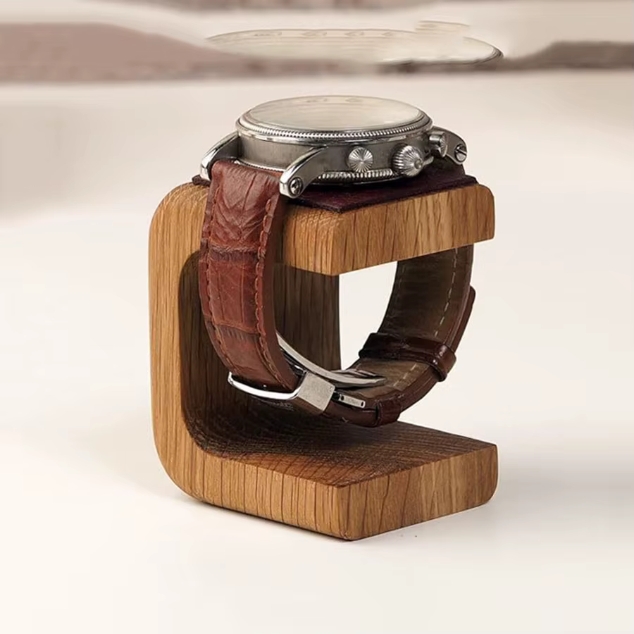 Support de montre en bois