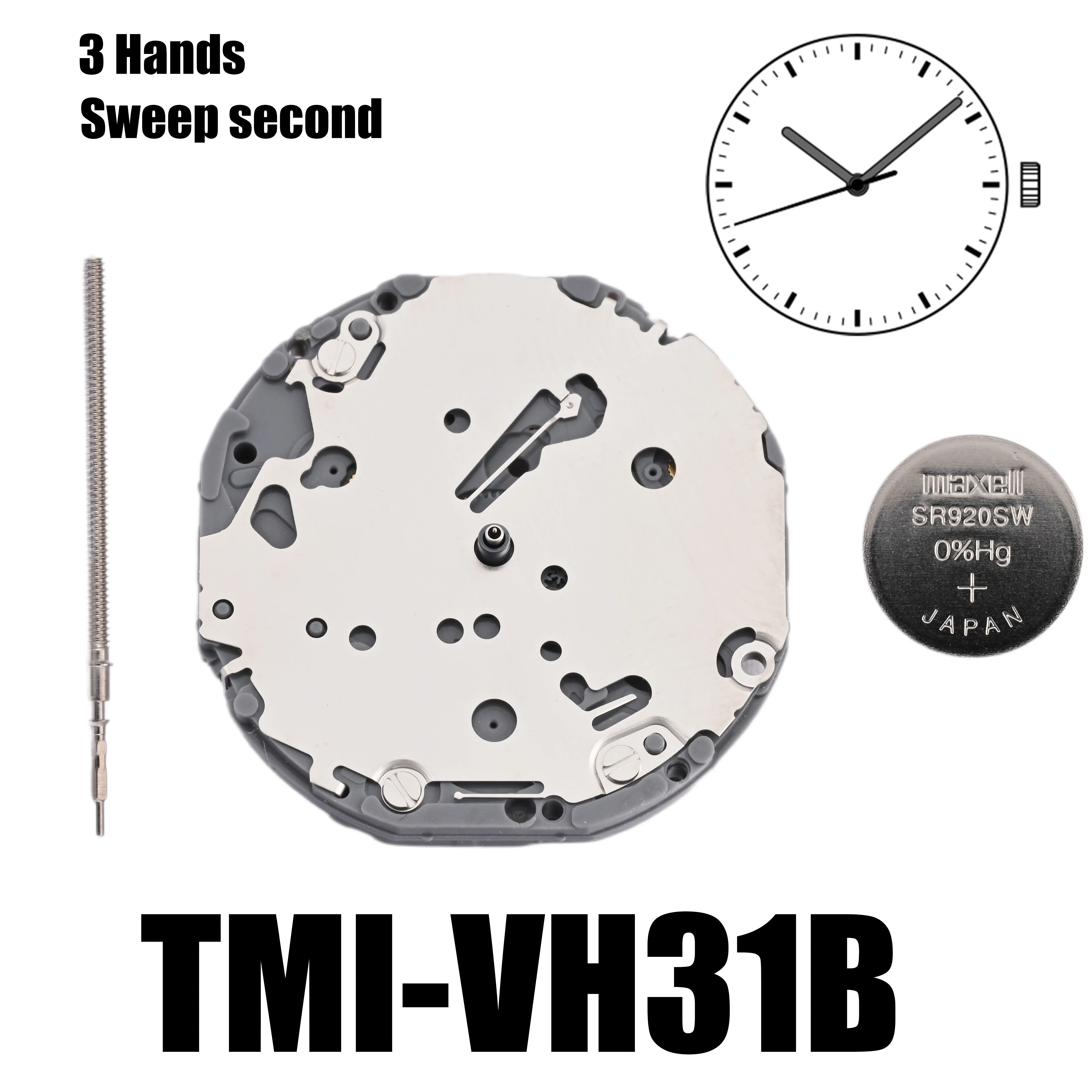 Mouvement VH31 Mouvement TMI vh31B