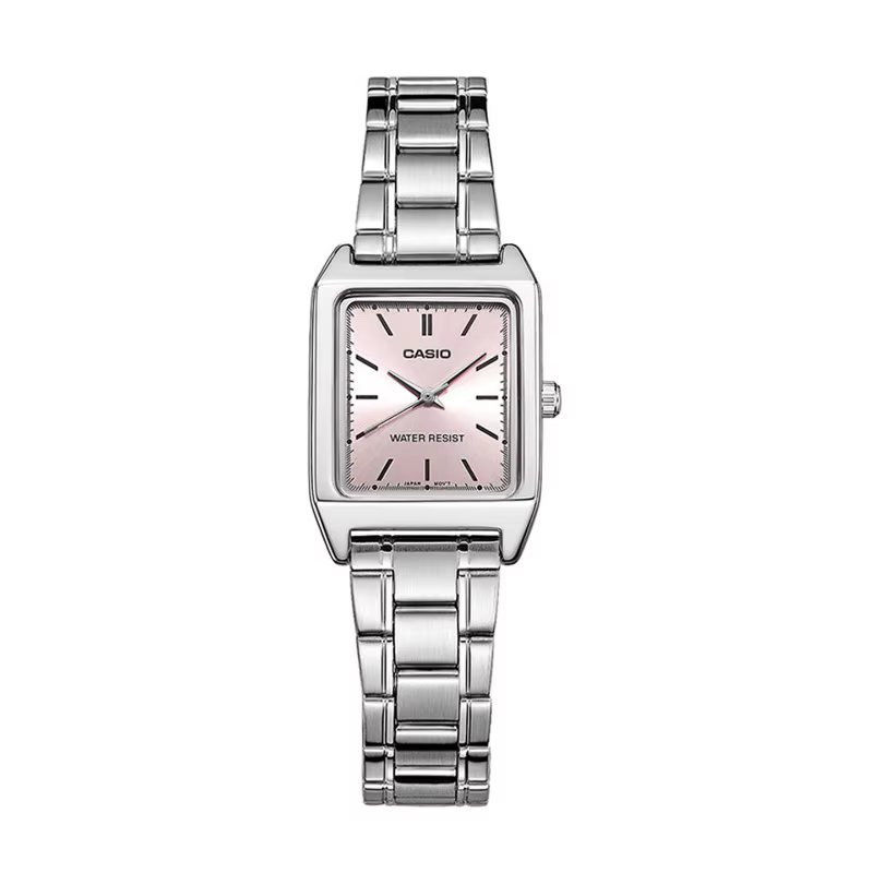 Montre à quartz carrée rétro pour femme Casio LTP-V007D