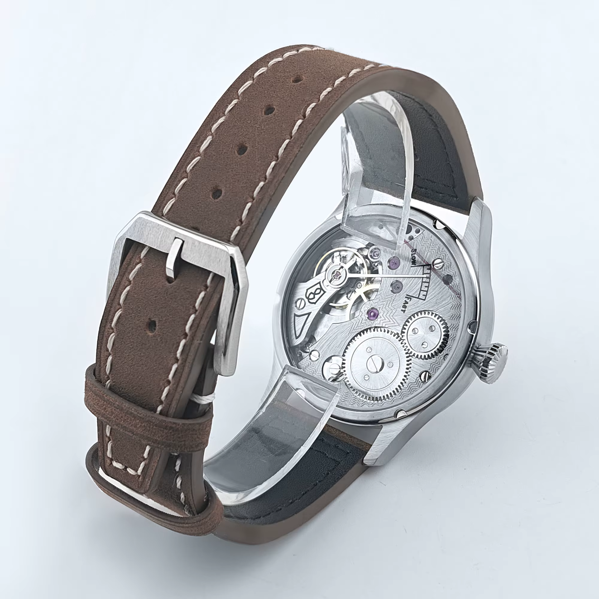 Montre pour homme Corgeut de luxe avec verre saphir