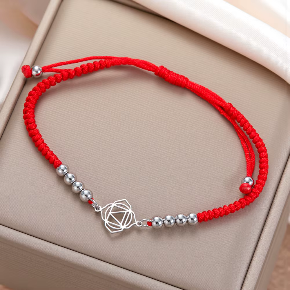 Dawapara – Bracelet Chakra spirituel pour femmes, symbole de guérison réglable, bijoux de Yoga, Bracelets porte-bonheur en acier inoxydable