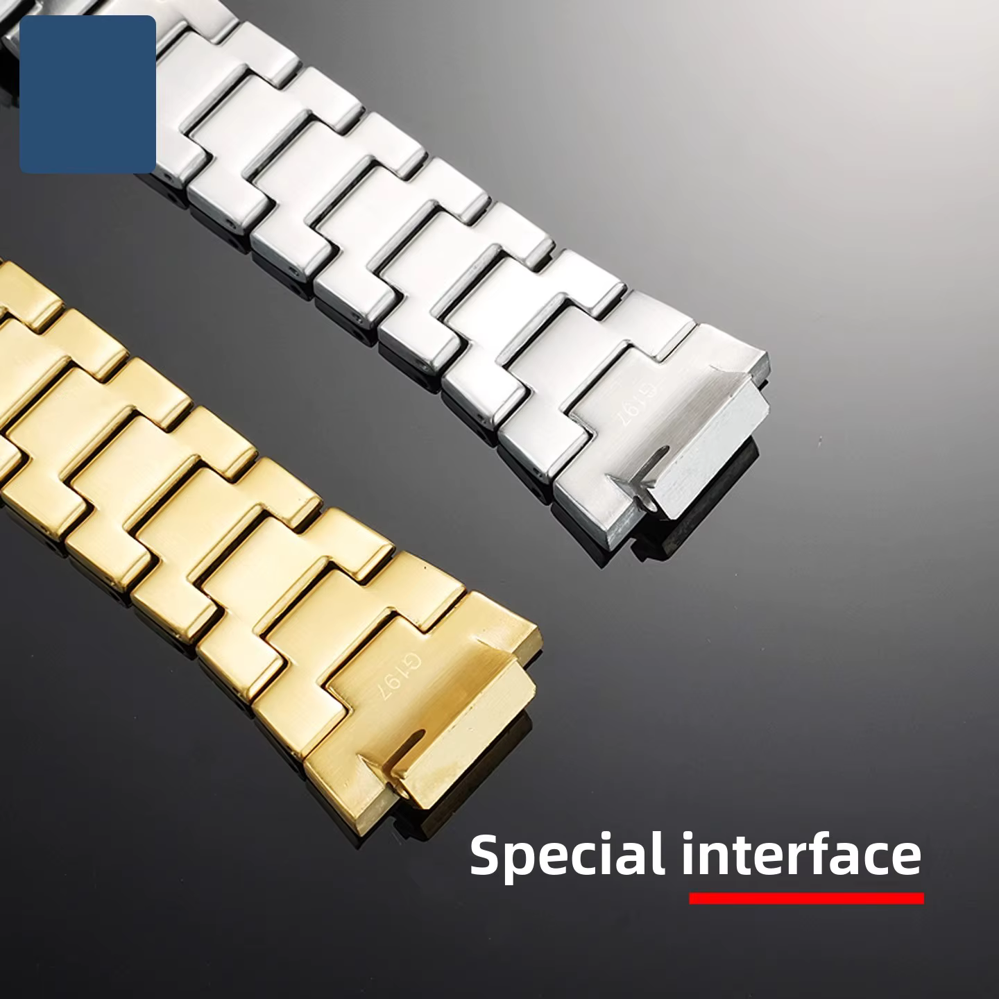 Bracelet de montre en acier inoxydable pour casio G-SHOCK GM2100 GM 2100