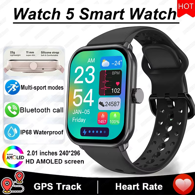 Montre connectée pour hommes et femmes