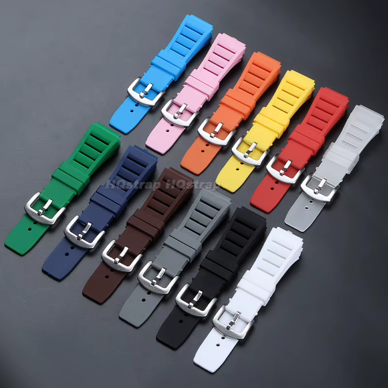 Bracelet en silicone pour montre Richard Mille Thom011