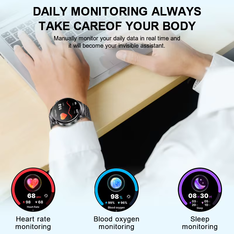 Nouvelle montre intelligente avec appel Bluetooth