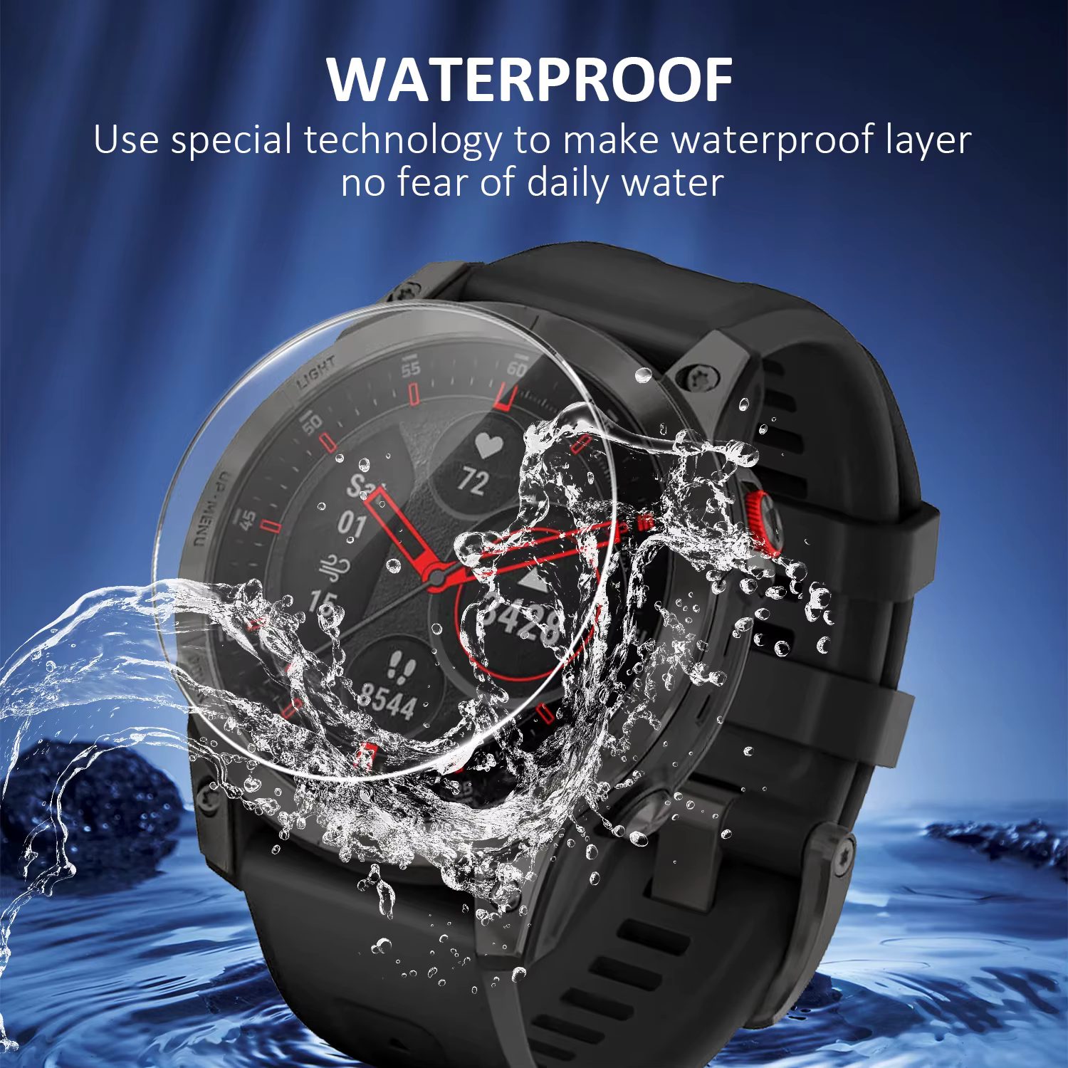 Protecteur d'écran pour montre intelligente Garmin Epix Gen 2/Epix Pro Gen 2