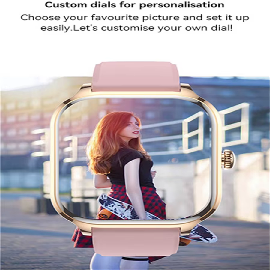 2026 nouvelle montre intelligente pour hommes cadeau pour femmes 2.01 pouces HD plein écran tactile sport Fitness