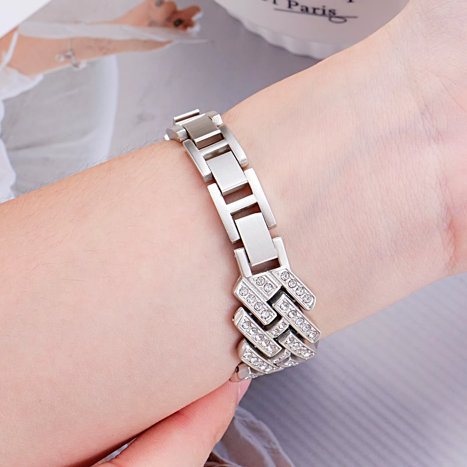 Bracelet en métal pour Apple Watch Ultra 2 49mm 45mm 44 42mm 38 40 41mm