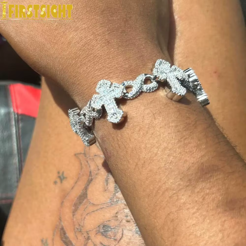 Bracelet à maillons infini pour hommes et femmes