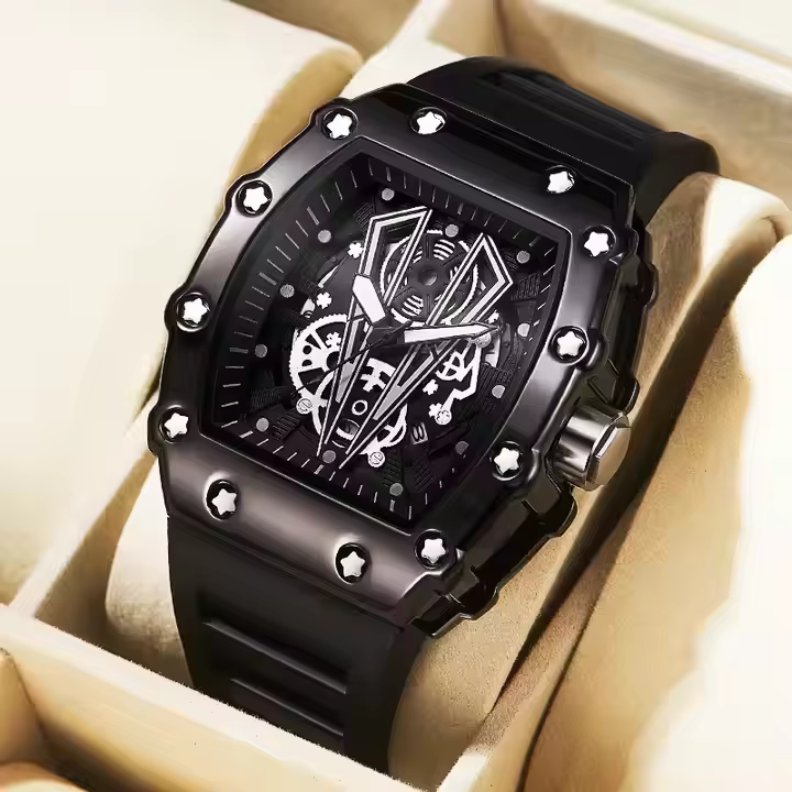 Tonneau – montre à cadran étanche