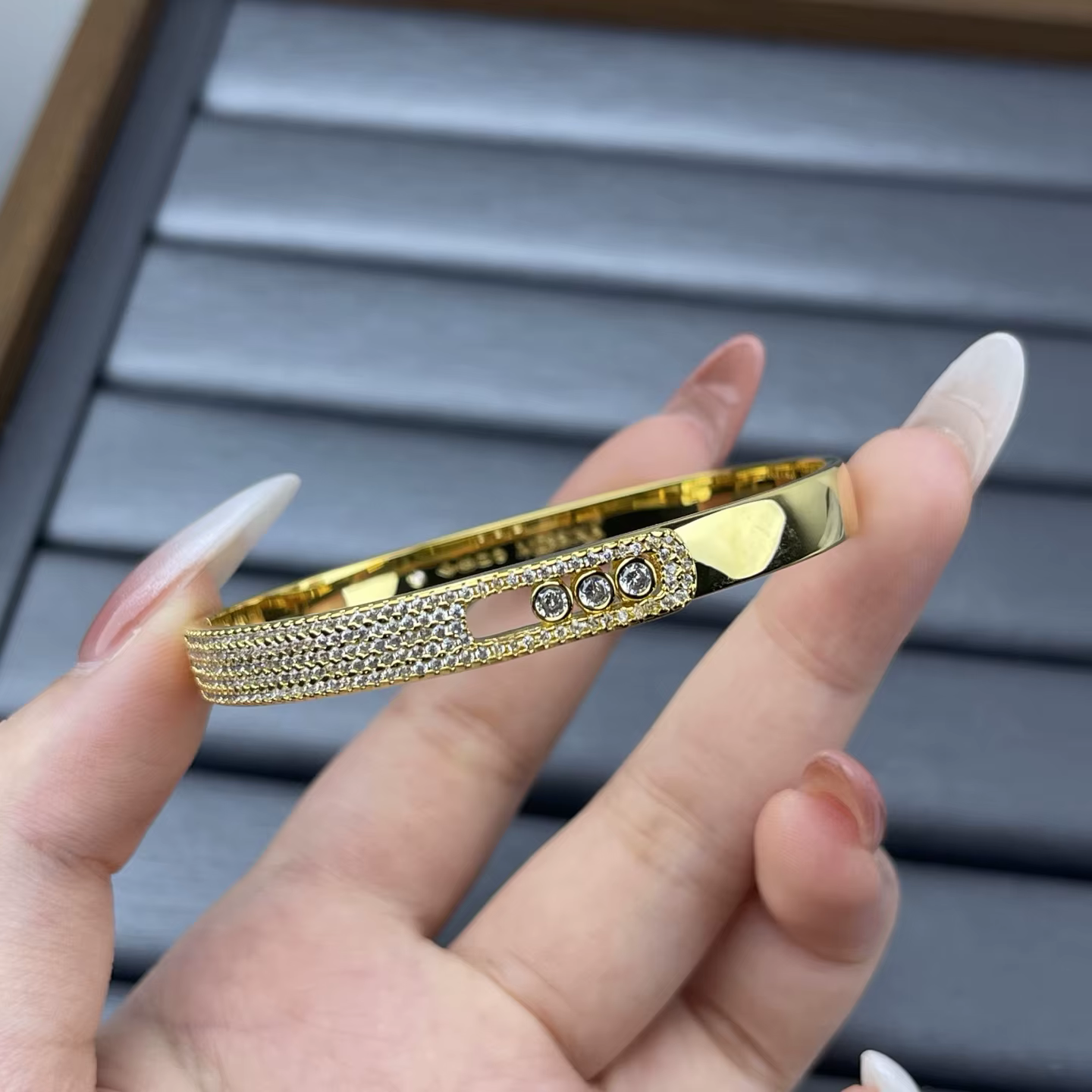 Bracelet de luxe couleur argent pour femmes, cadeau d'anniversaire, bijoux, vente en gros, S6105, nouvelle collection