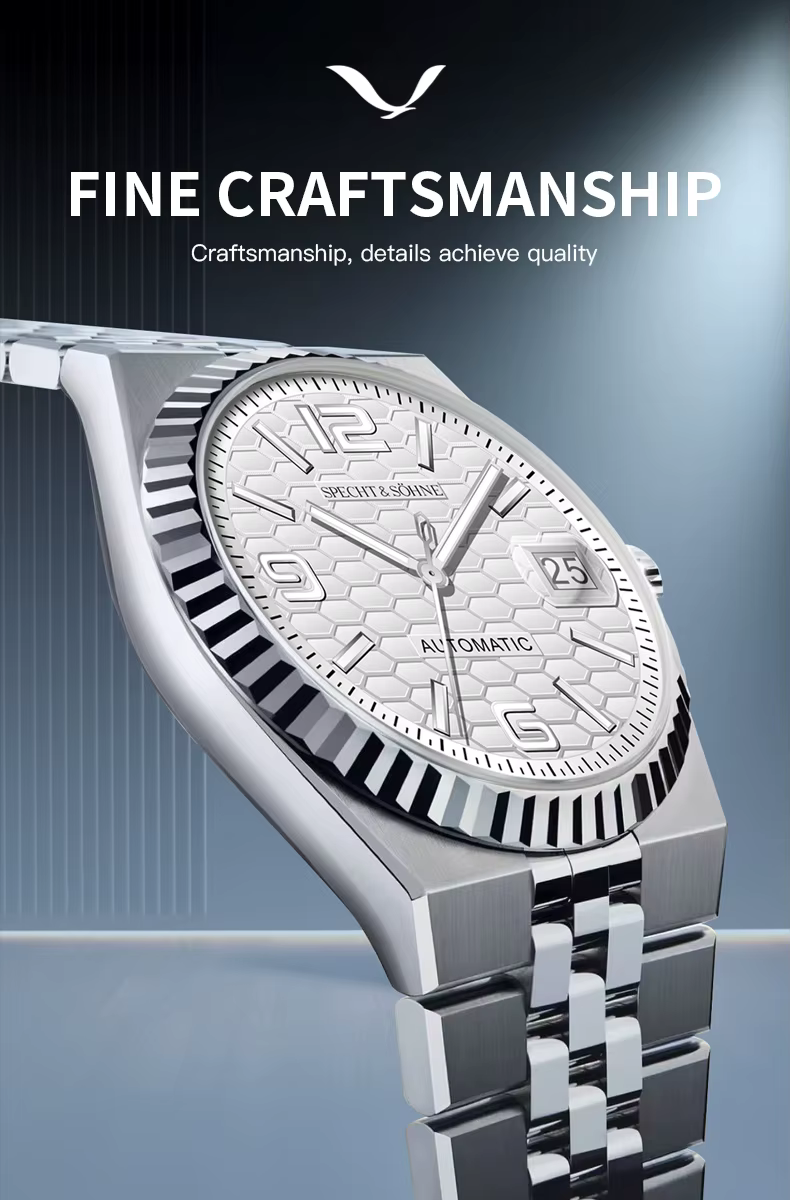 2025 Specht & Söhne montre mécanique automatique pour hommes japon mis5 8215 Movt