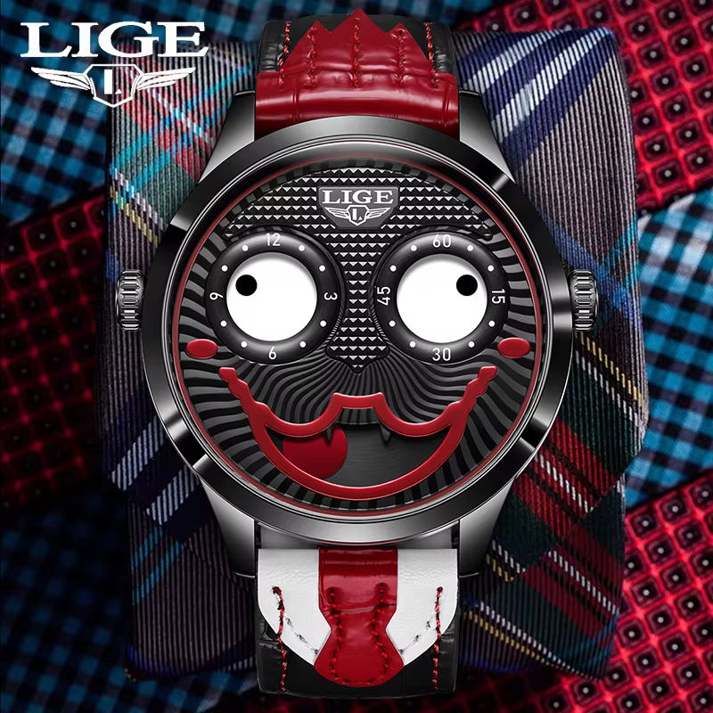 LIGE 2025 montres créatives pour hommes Clown mode