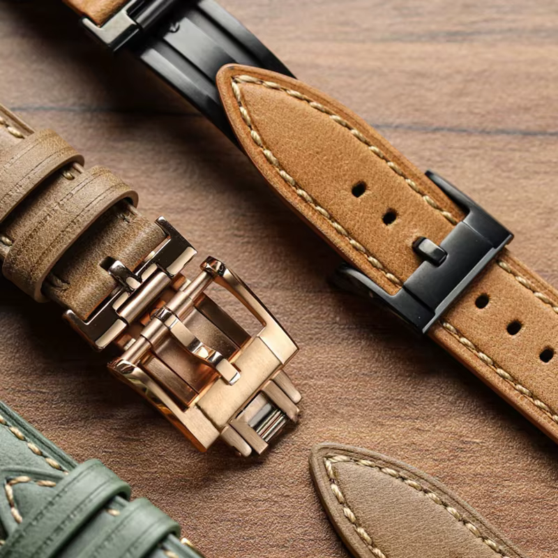 NOUVEAU Fermoir Déployant de Luxe 16mm 18mm 20mm pour Montres Delugs