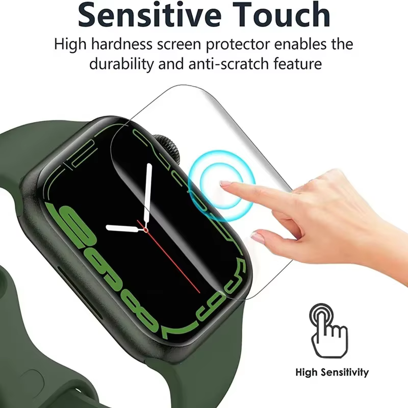 5 pièces Film Hydrogel pour Apple Watch 9 5 6 SE 3 2 1 40MM 44MM 42MM 38MM protecteur d'écran