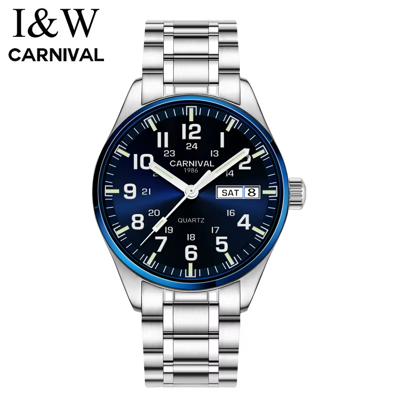 Montre-bracelet de carnaval pour homme