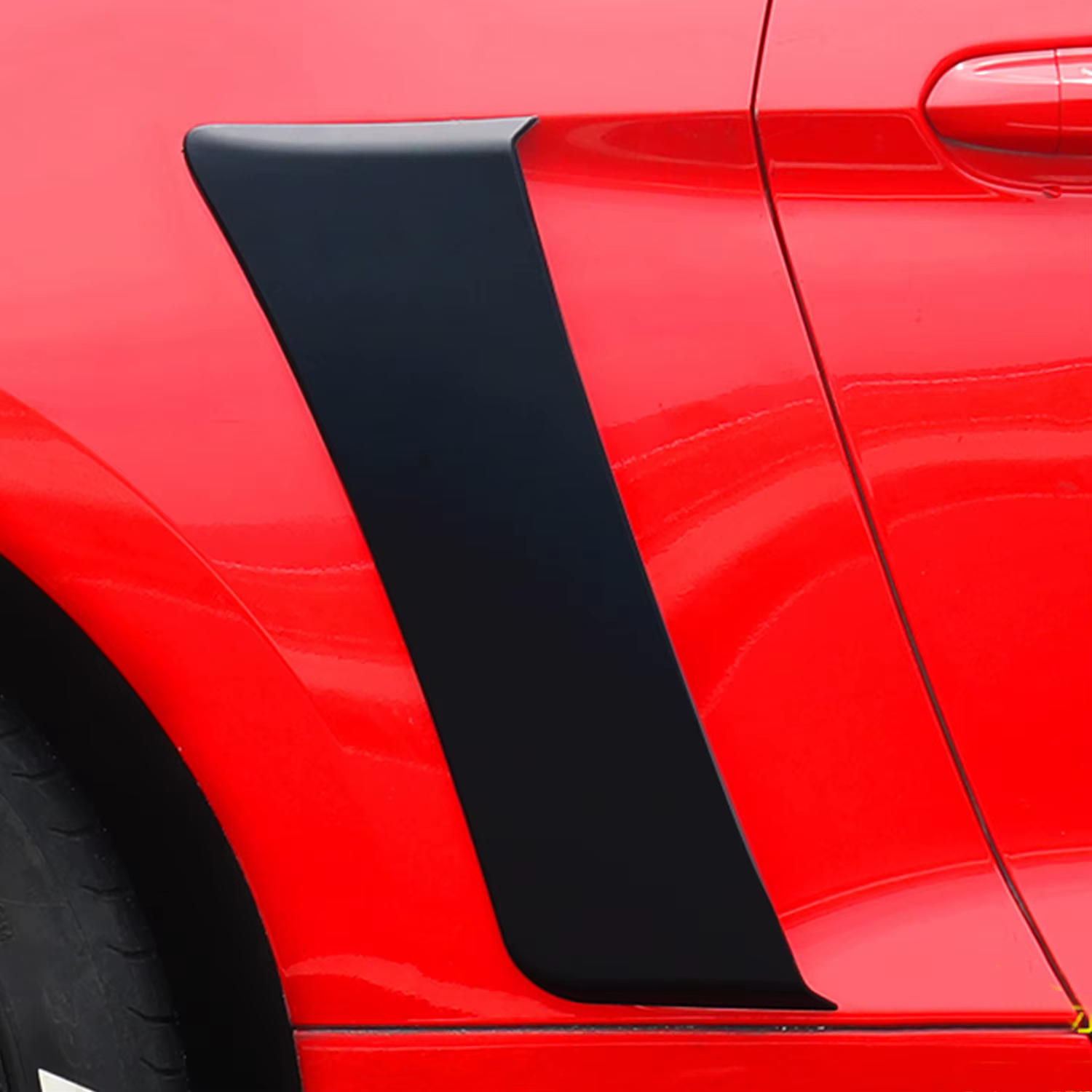 Bandes Décoratives pour Garde-boue Arrière de Voiture, Accessoires pour Ford Mustang 2018 2019 2020 2021 2022, 2 Pièces