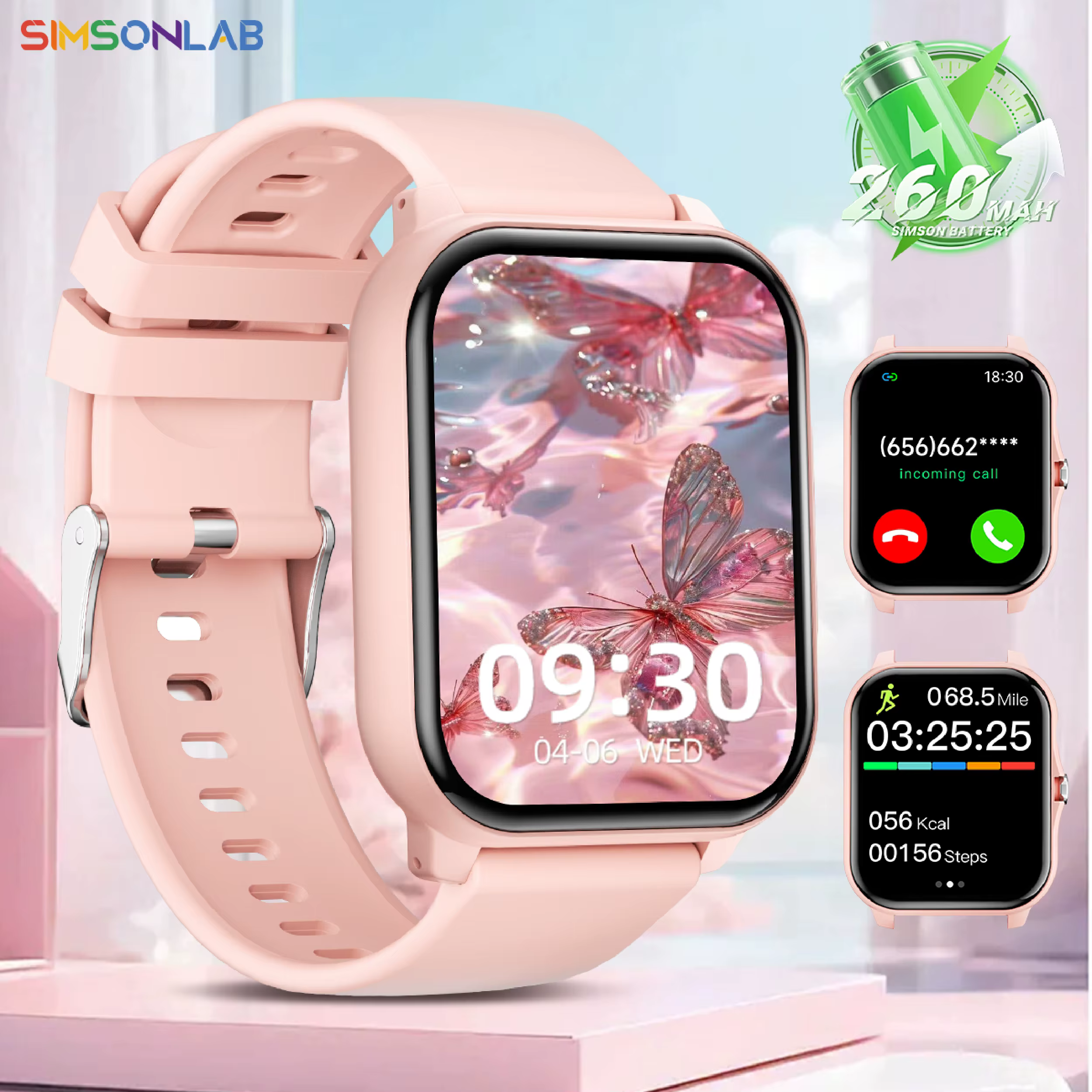 Nouvelle montre connectée avec rappel de messages