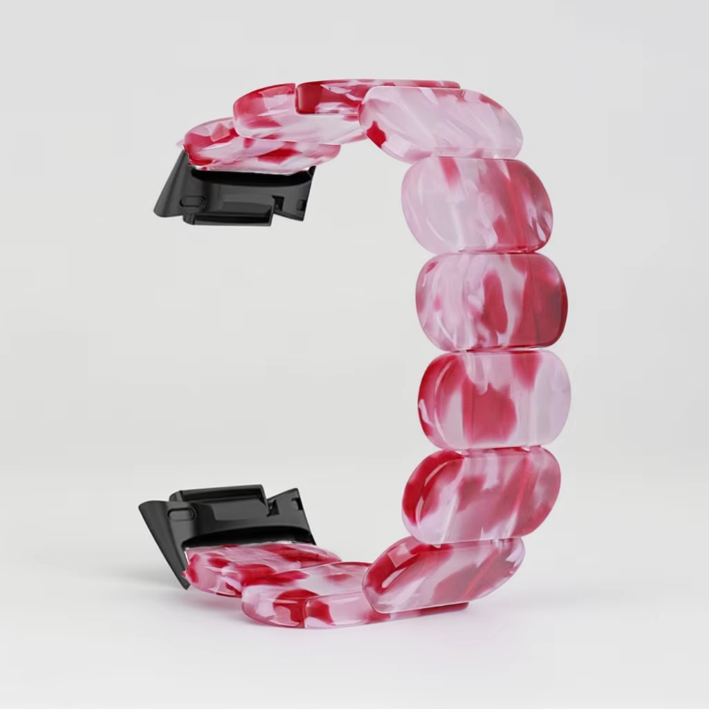 Bracelet en résine pour Fitbit Charge 5 6