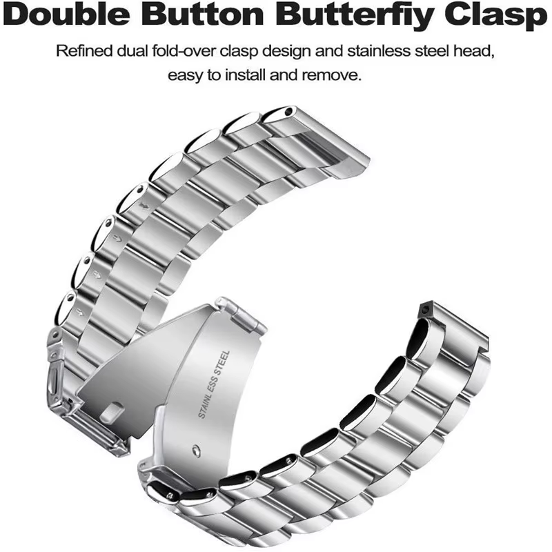 Pour Amazfit Active 2 Bracelet métal