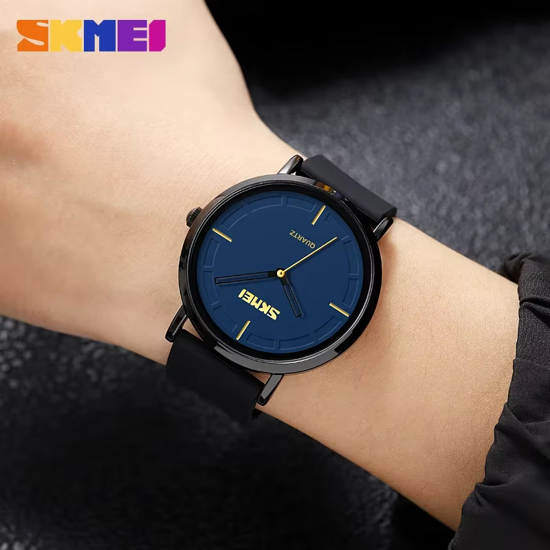 SKMEI 2050 montre à Quartz Simple de luxe pour hommes décontracté étanche sport