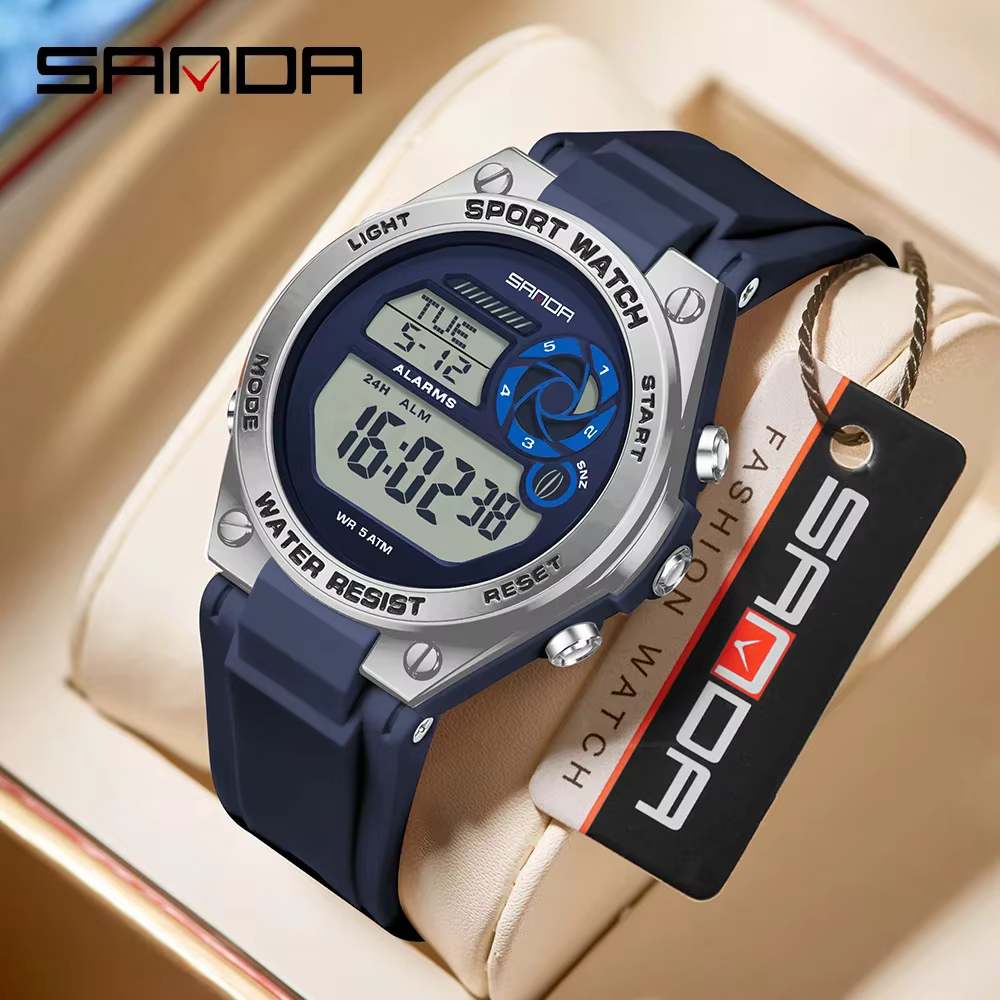 SANDA Nouvelle montre de sport pour femme 9098