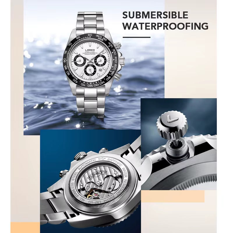Montres étanches 20ATM pour hommes