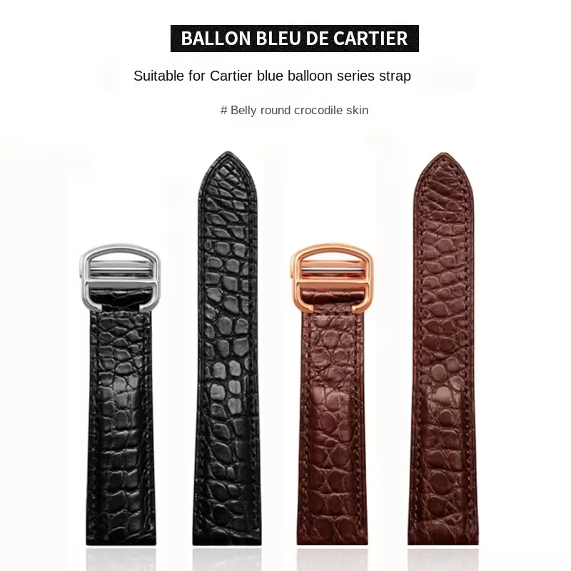 Bracelet de montre noir marron bleu