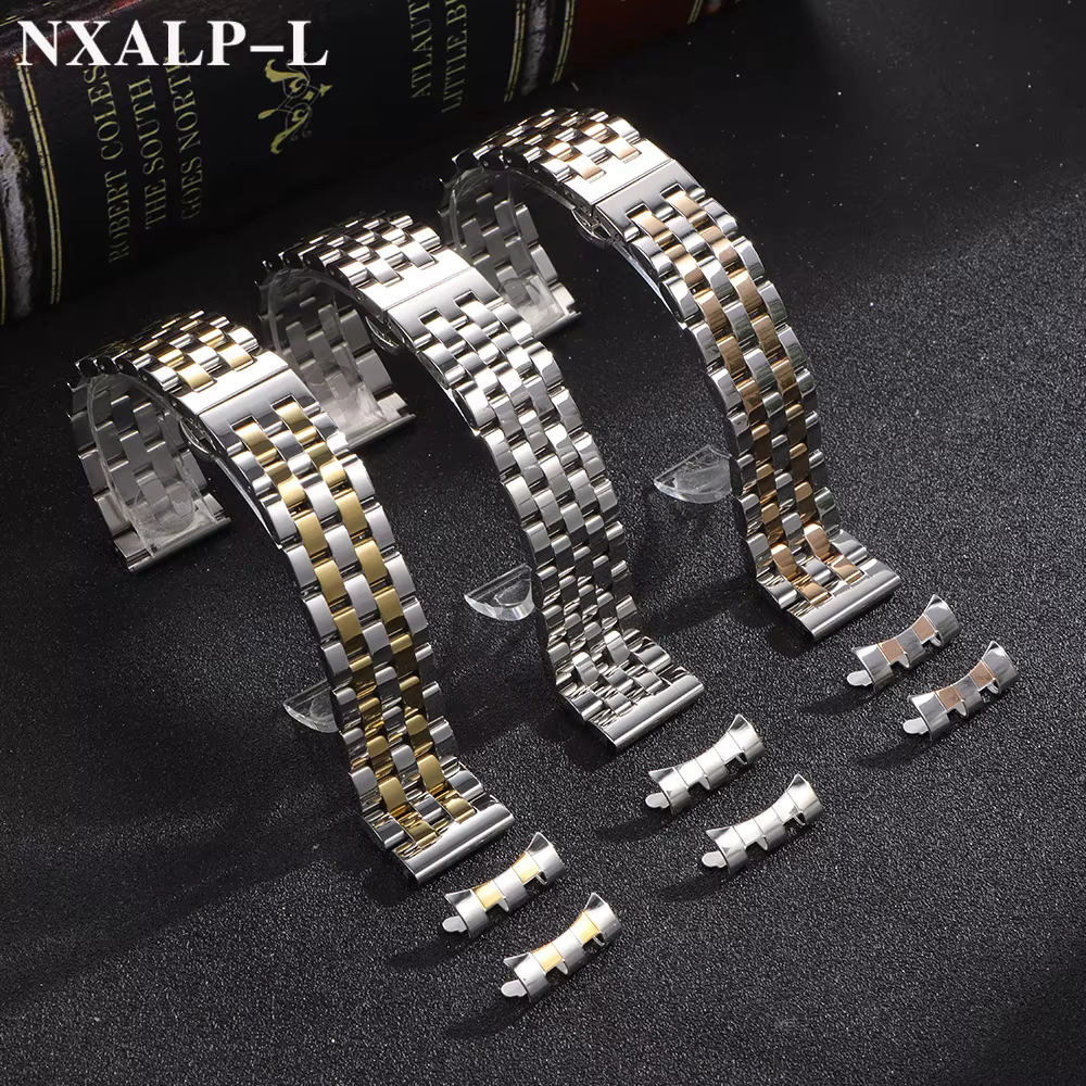 Bracelet en acier inoxydable massif 18mm 20mm 22mm