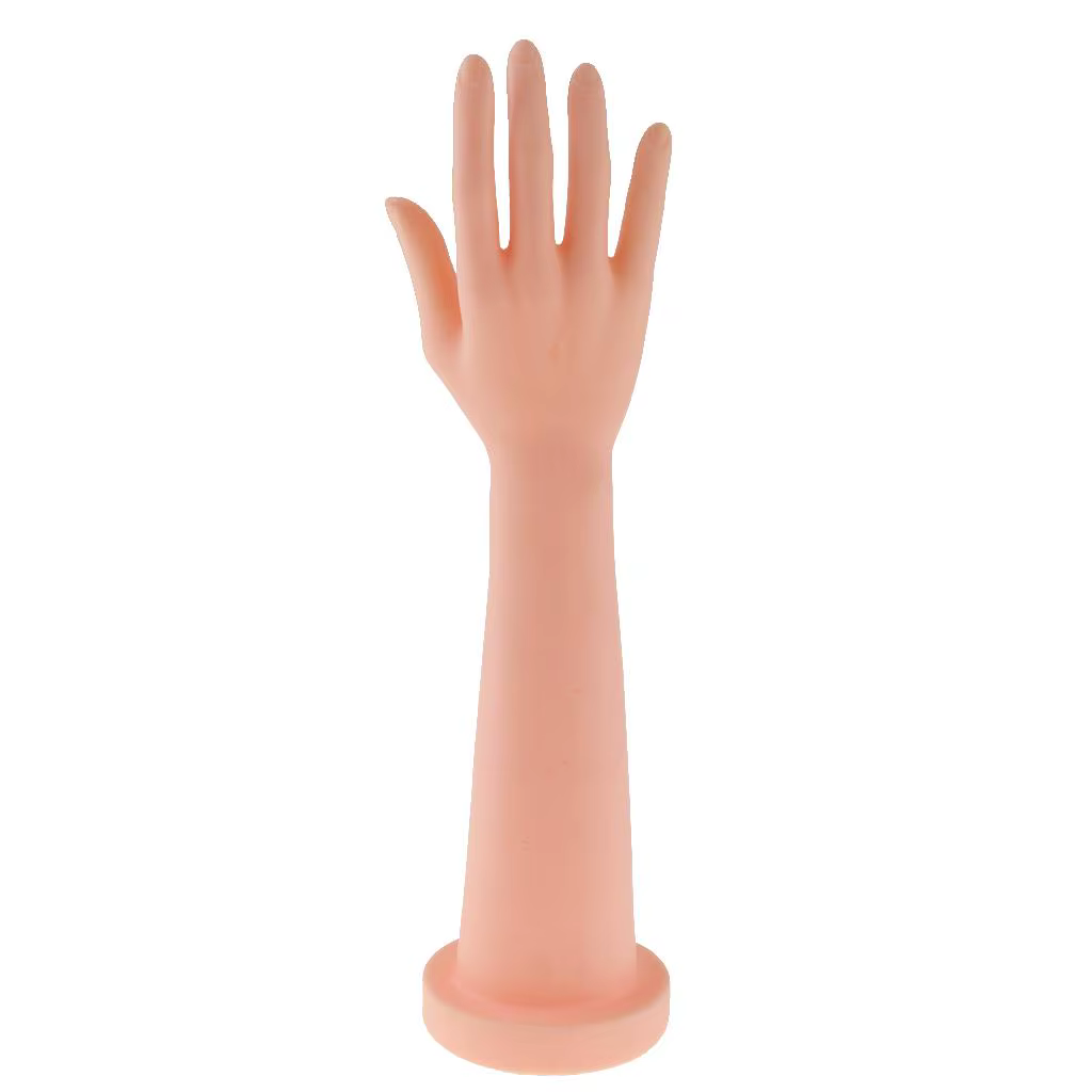 Mannequin femme main doigt gant anneau Bracelet