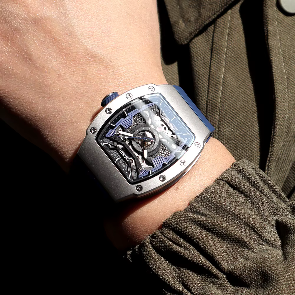 Montre mécanique automatique MEGIR pour homme