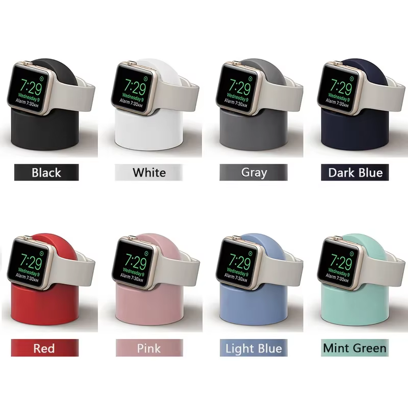 Support de chargeur pour Apple Watch série Ultra/8/SE2/7/6/SE/4/3 49mm/45mm/44mm/42mm/41mm/40mm/38mm