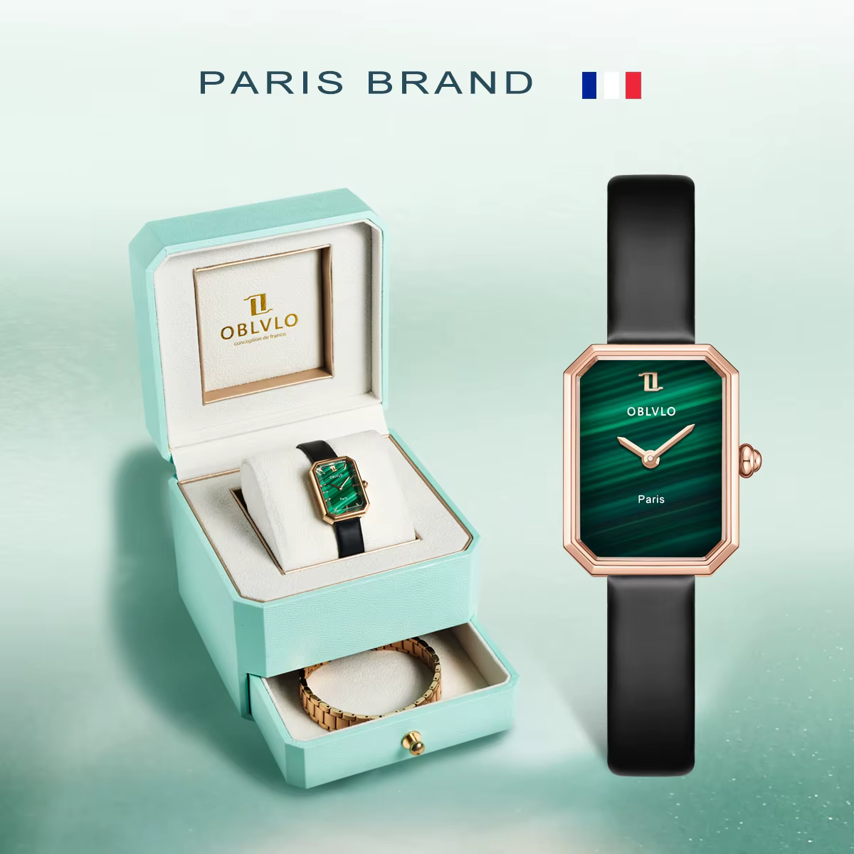 OBLVLO – montre à Quartz pour femmes