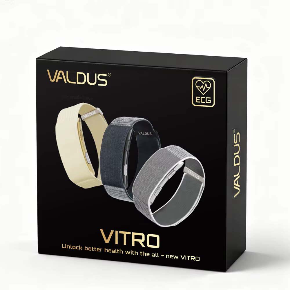 VALDUS nouveau VITRO Bracelet intelligent ECG traqueur de santé sport Fitness fréquence cardiaque pression artérielle