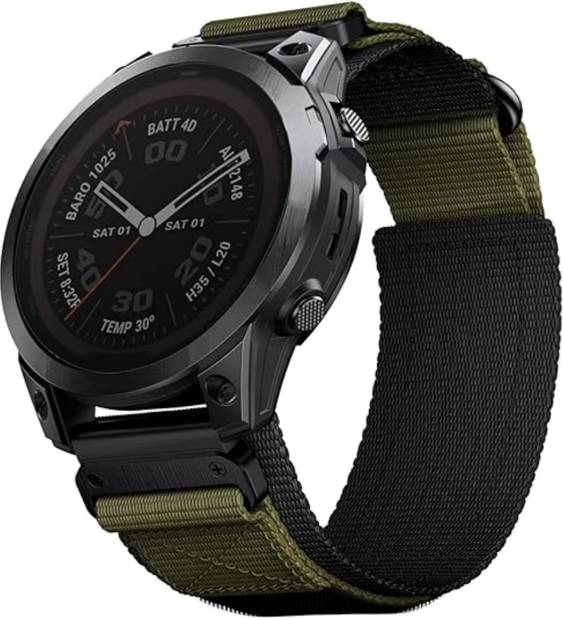 Garmin-Bracelet de montre à boucle en nylon