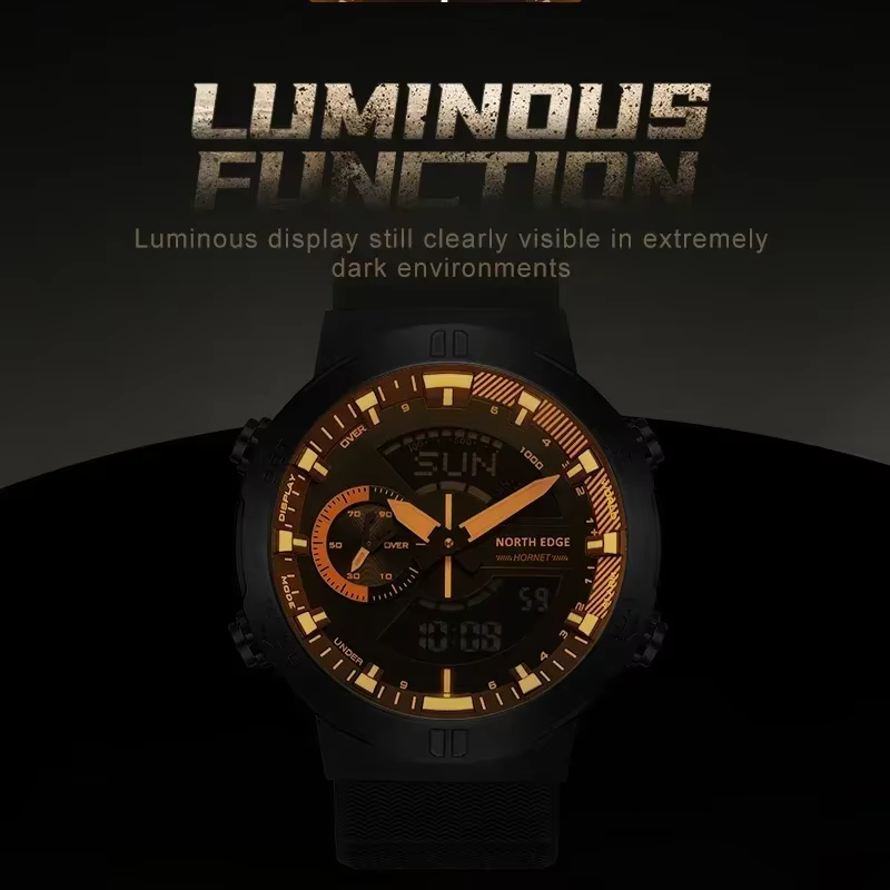 Montre digitale pour homme NORTH EDGE HORNET