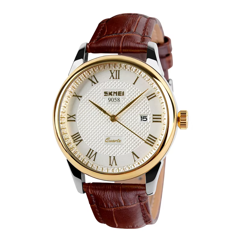 Montres-bracelets à quartz étanches pour hommes