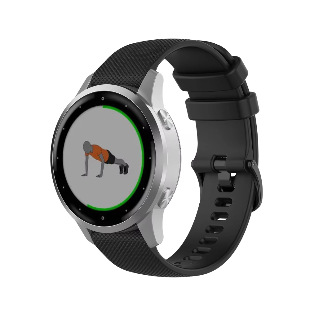 Bracelet de montre en Silicone 20mm pour Garmin Vivomove tendance/Sport/Style
