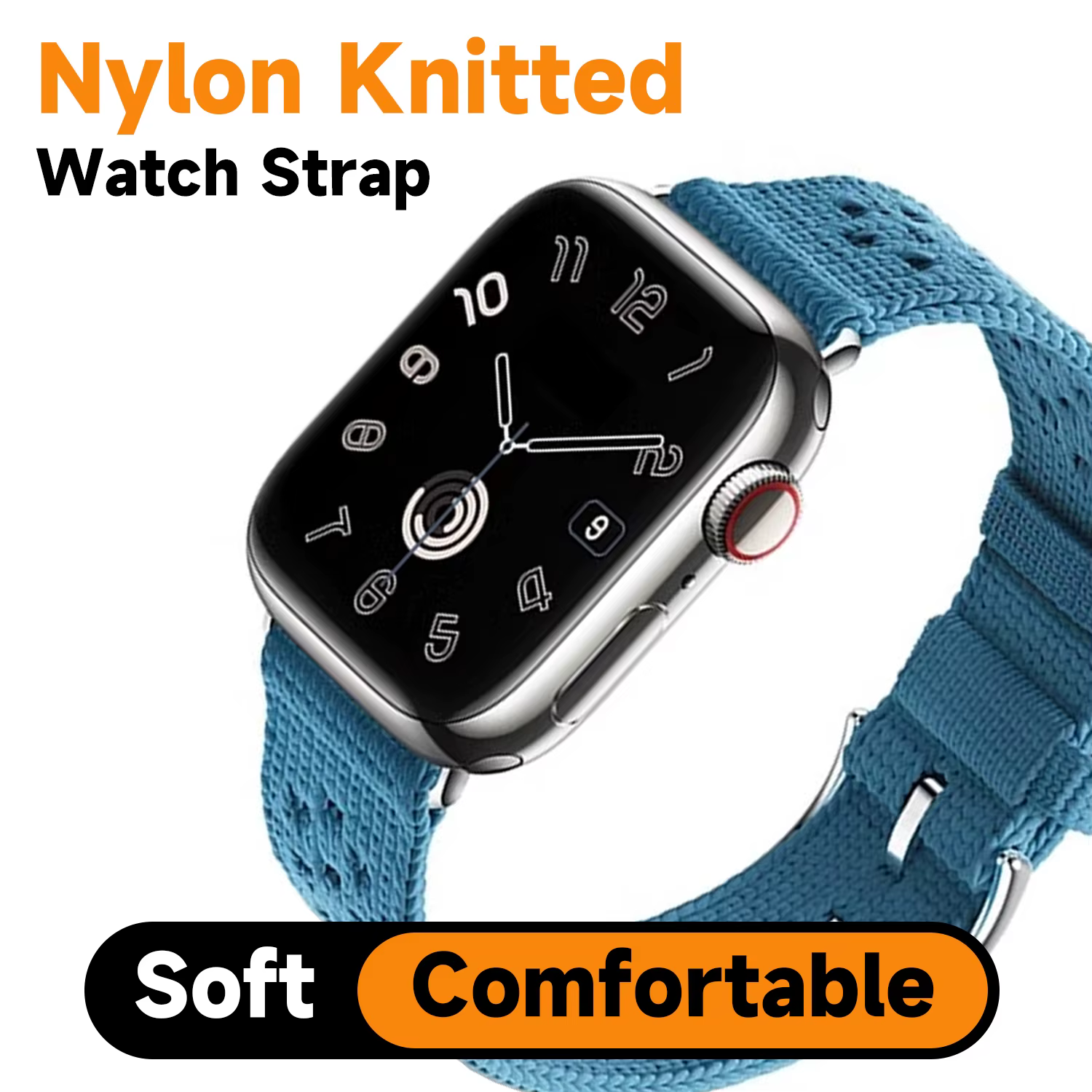 Nouveau Bracelet en Tricot Neo 2026 pour Apple Watch Ultra 3 2 et Séries 11 10 9 8 7 6 5 SE 3 2 46mm 41mm 45mm 49mm