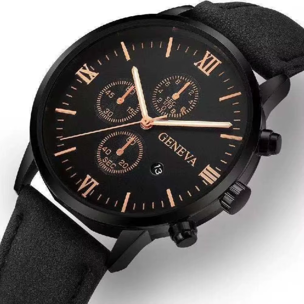 Montre-bracelet pour homme Fashion Geneva