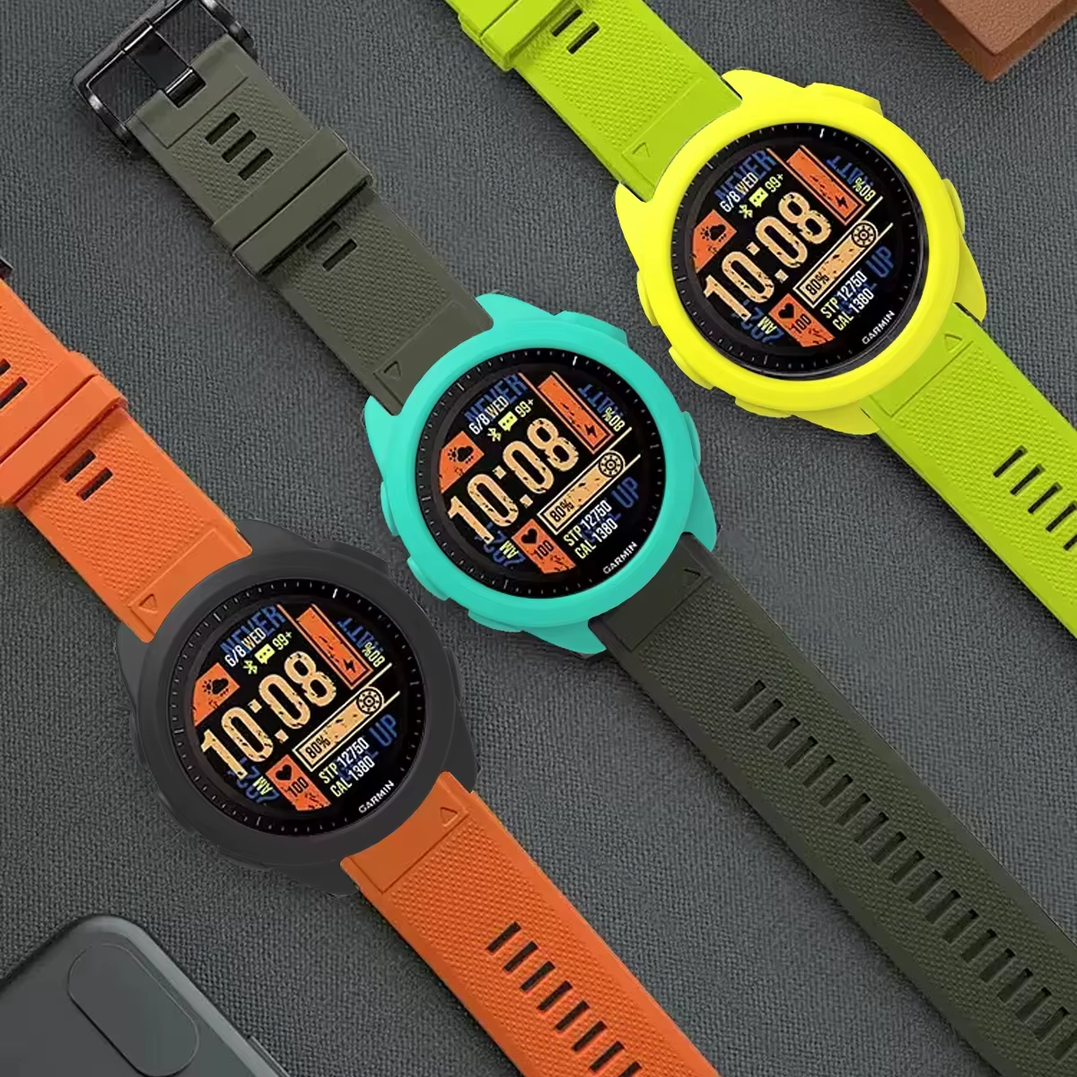Étui de montre pour montre intelligente Garmin Forerunner 165