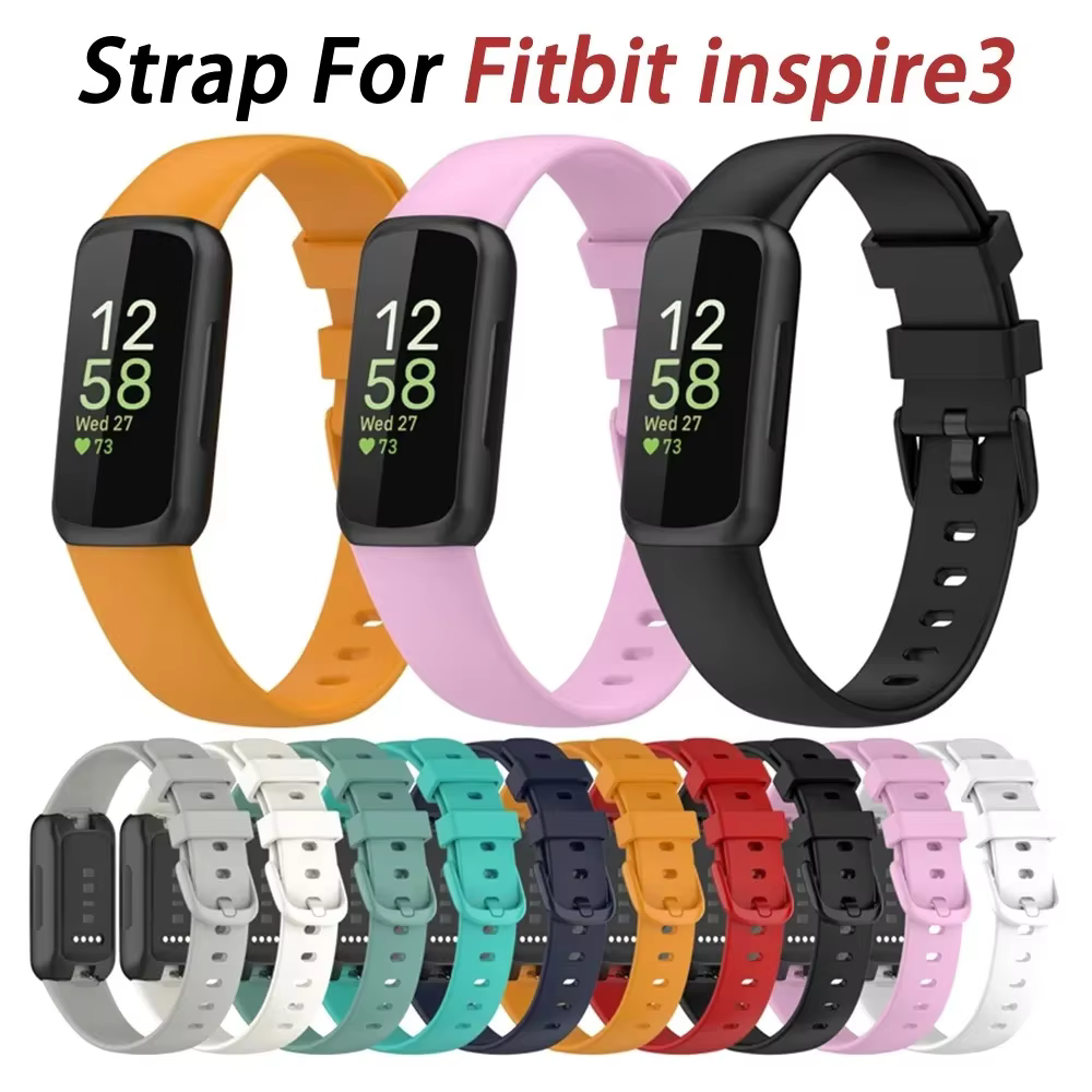 Bracelet de montre souple pour Fitbit Inspire 3