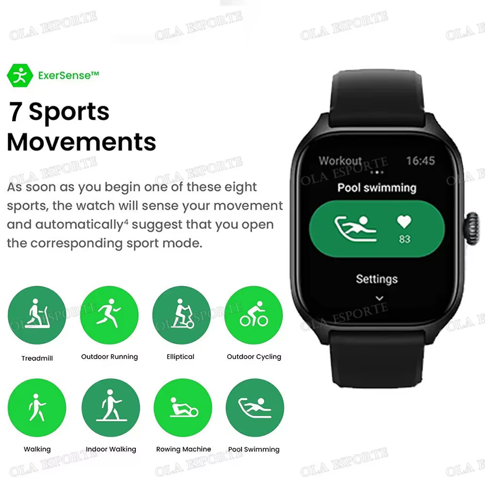 Montre connectée pour Android et iOS