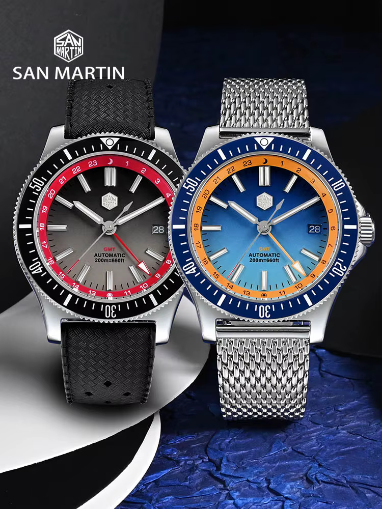 San Martin-Montre de Plongée Gstuff NH34