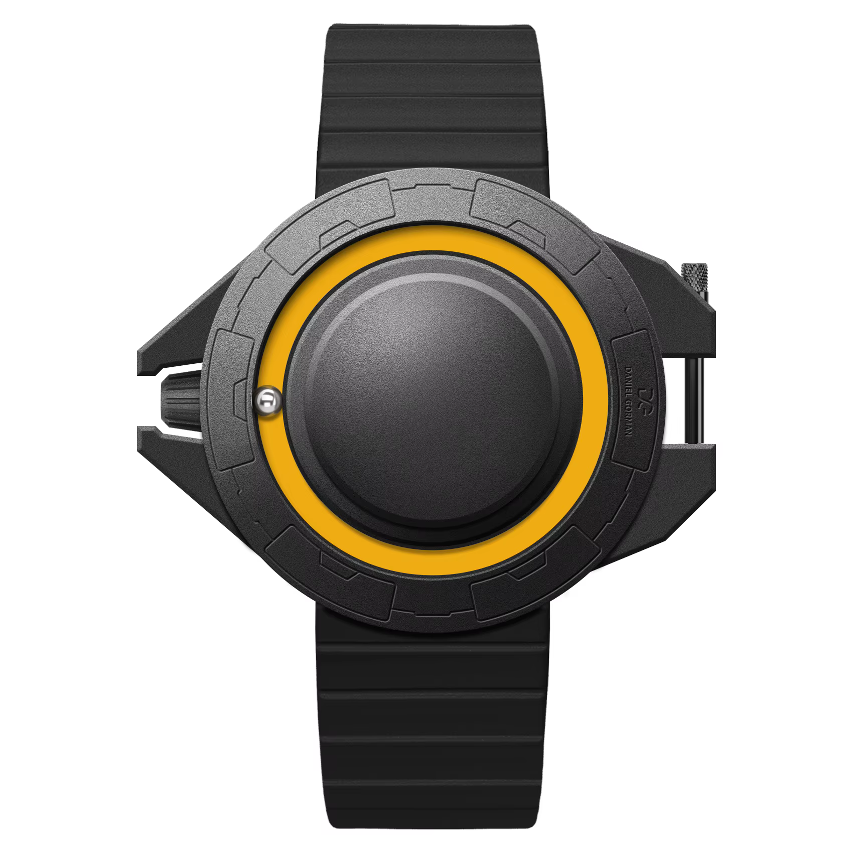 DANIEL GORMAN montre en acier inoxydable