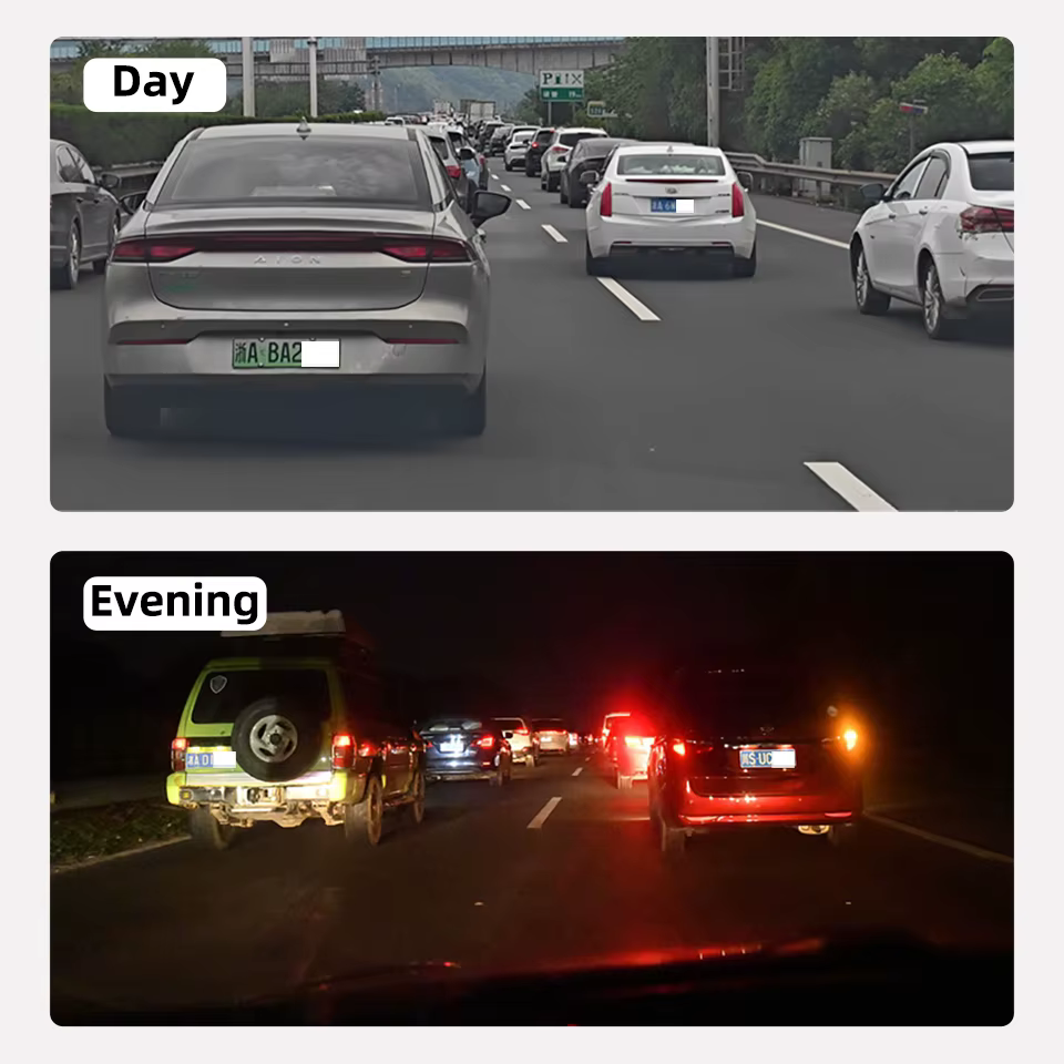Caméra embarquée ACCEO 4G LTE GPS - Prise en charge de la visualisation en direct à distance, enregistrement Full HD avec vision nocturne, mode stationnement 24h/24 et caméra de recul 1080P