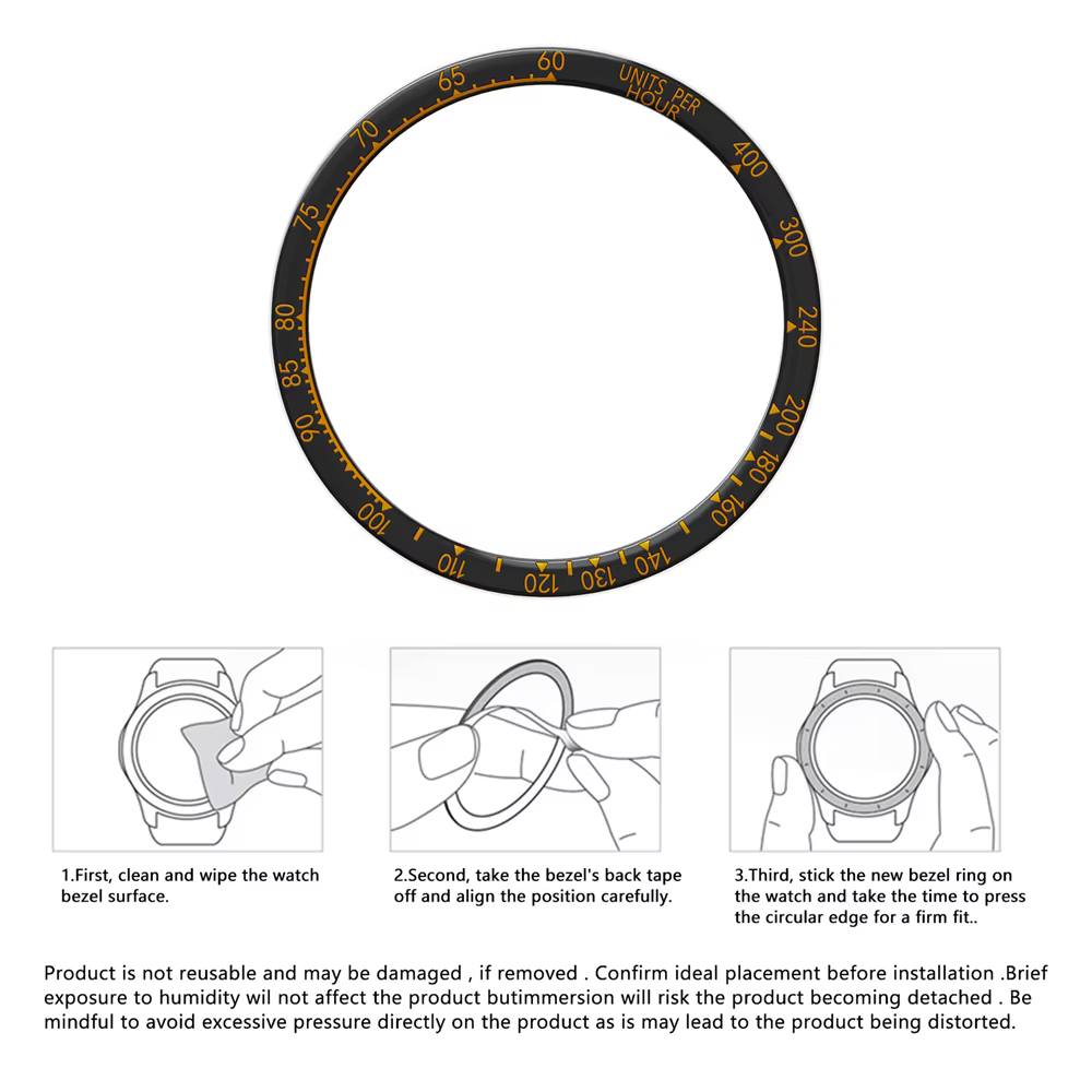 Meatl – anneau de lunette pour Garmin Fenix 8 AMOLED 43/47/51mm
