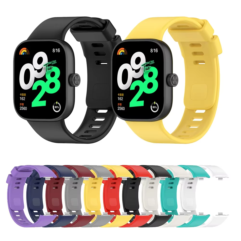 Bracelet en Silicone Original pour montre connectée Redmi 4 5 6